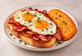 Kids Egg Bacon Toast
