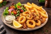 Zest Fried Salt and Pepper Calamari
